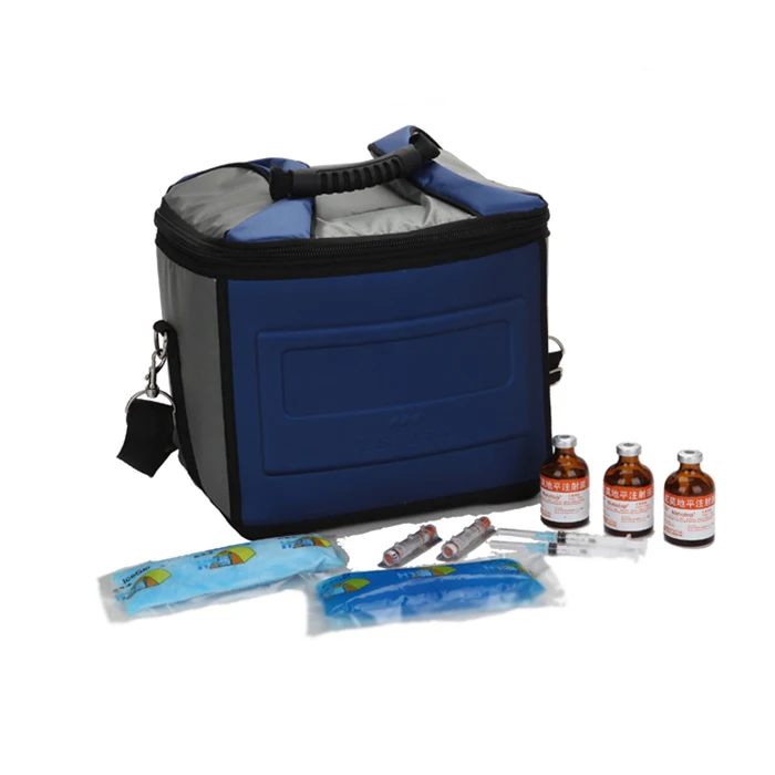 Medical cooler bag for 2 to 8c vaccine transport