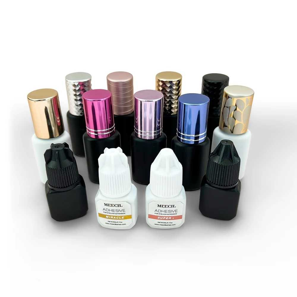 New Arrival make up Tools Mini Strip Eyelash Glue Adhesive 7g Black White color eye Lash Glue