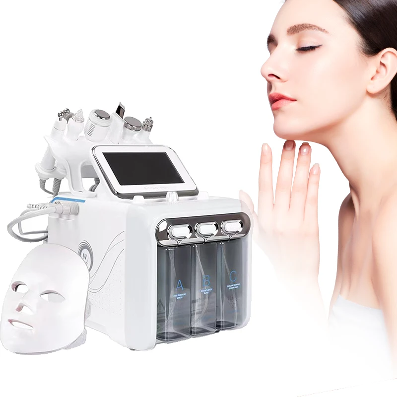 7 En 1 Aqua Peel Hydra Beauty Facial Machine diamond Microdermabrasion Skin Cleaning oxygen Jet Facial Care Machine