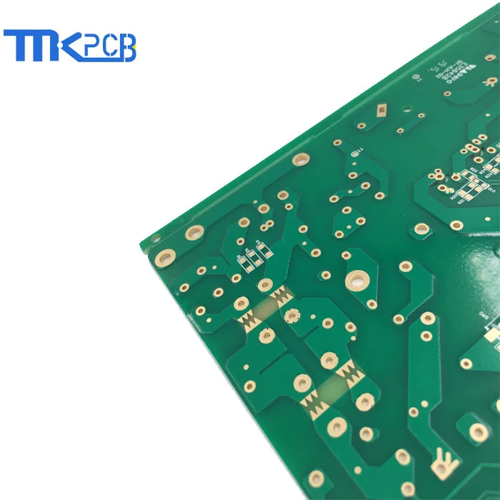 1Quick turn PCB Manufacturing service Green soldermask and ENIG for industrial controllers PCB Board