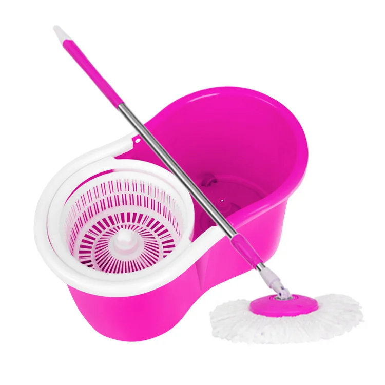 Wholesale Magic Spin 360 Microfiber Mops Cleaning Holder Mop Handle Bucket