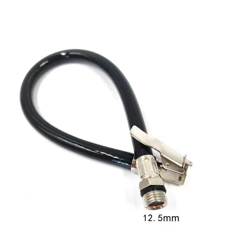 Tire Inflator Hose Tyre Hose Portable Air Compressor Pipe Rubber Air Rubber Hose for Car Motorbike
