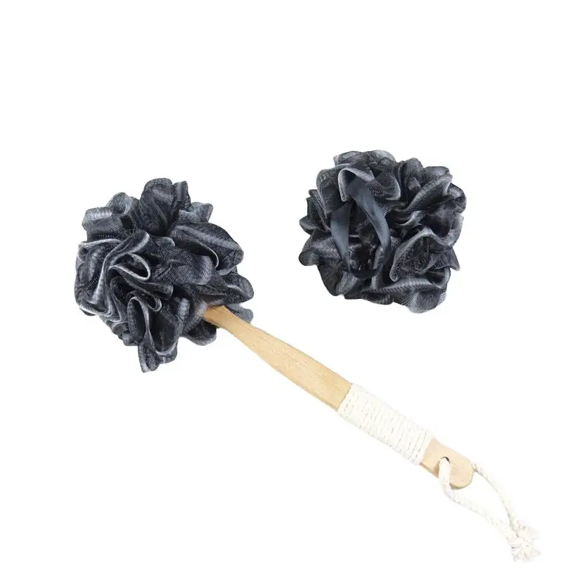 Bath Brushes Sponges Scrubbers mandi bola Bamboo Clearance Wholesale Top Selling Net Cat Cleaning Silicon Polyester Bath Sponge