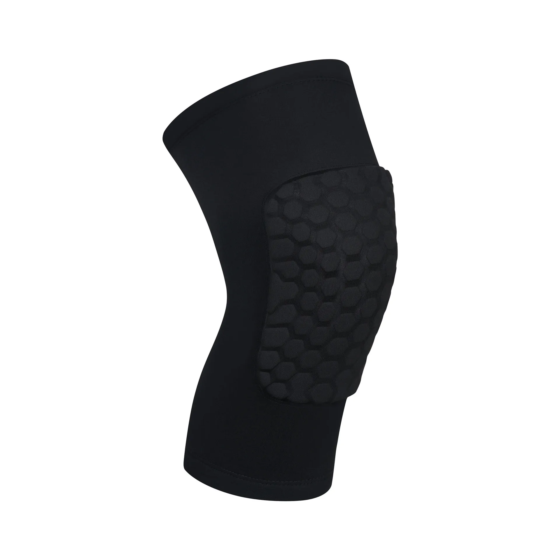 Moisture Wicking Honeycomb Knee Pads Breathable Non-Slip Basketball Knee Sleeves