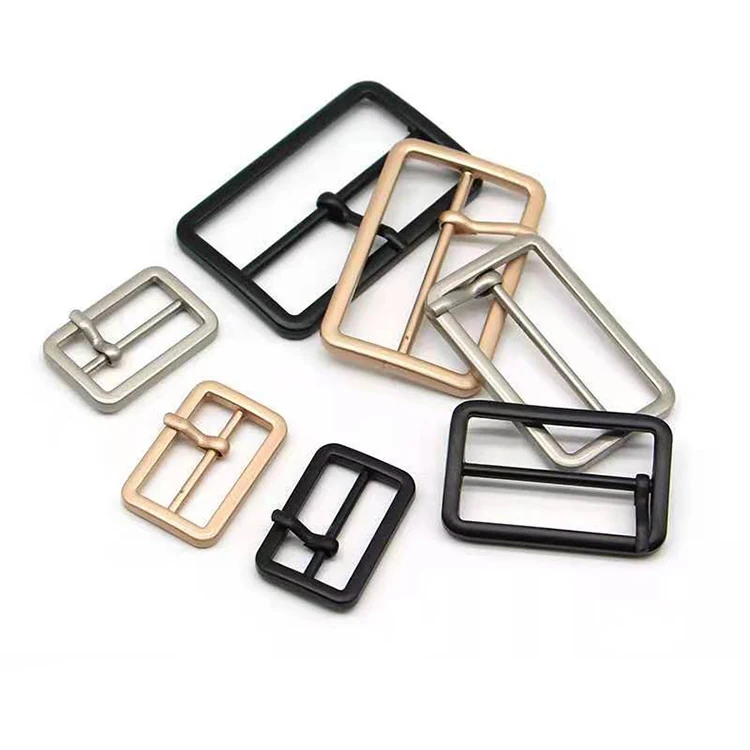 Top quality bags belt buckle zinc alloy tri-glide clasp customized  metal adjustable slide tri glide  buckles for handbags strap
