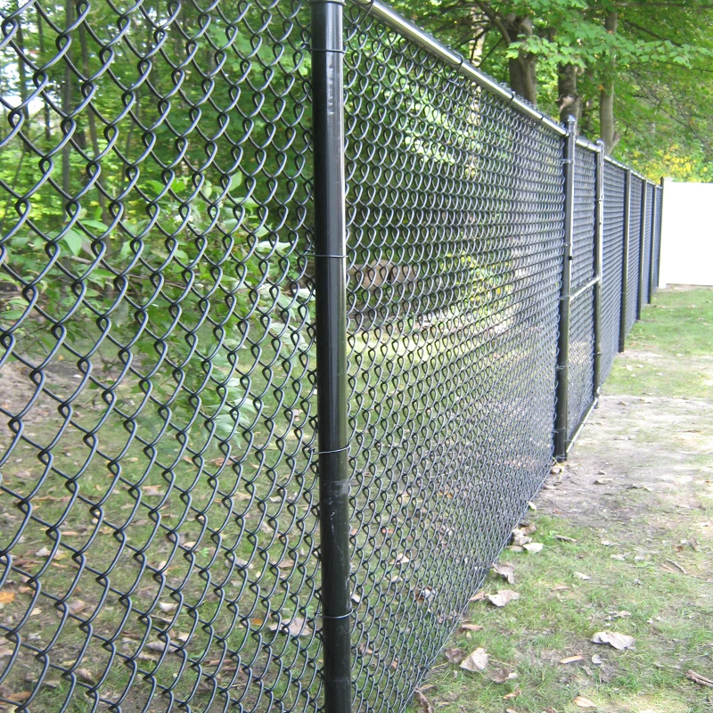 SRX High Quality Chain Link Fence Panels Diamond Hole Shape Steel Wire Galvanized PVC Coated Versatile Stylish for House Use