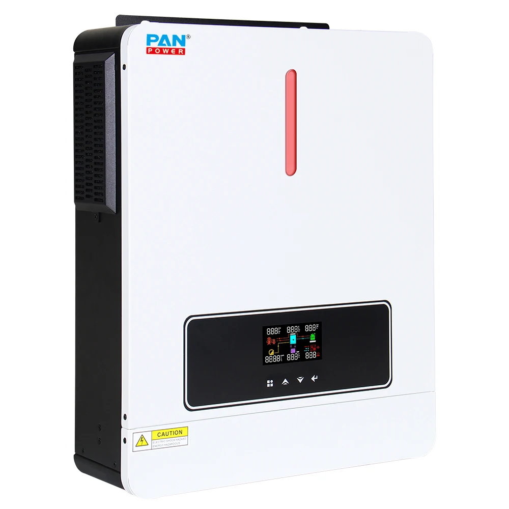 6KW Off Grid Hybrid System Single phase 3600W 6200W 6.2KW Solar Inverter With 120A MPPT