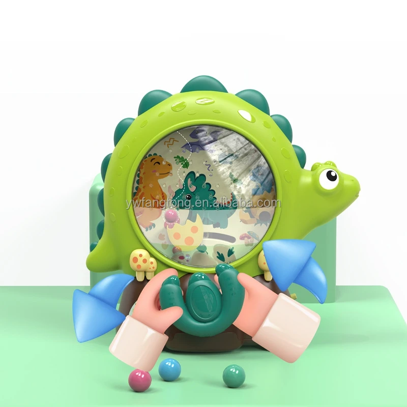 New product 2023 hot selling Dinosaur game machine with light music educate puzzle toys for kids juego Juguete