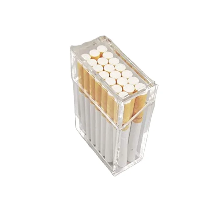 Acrylic cigarette box