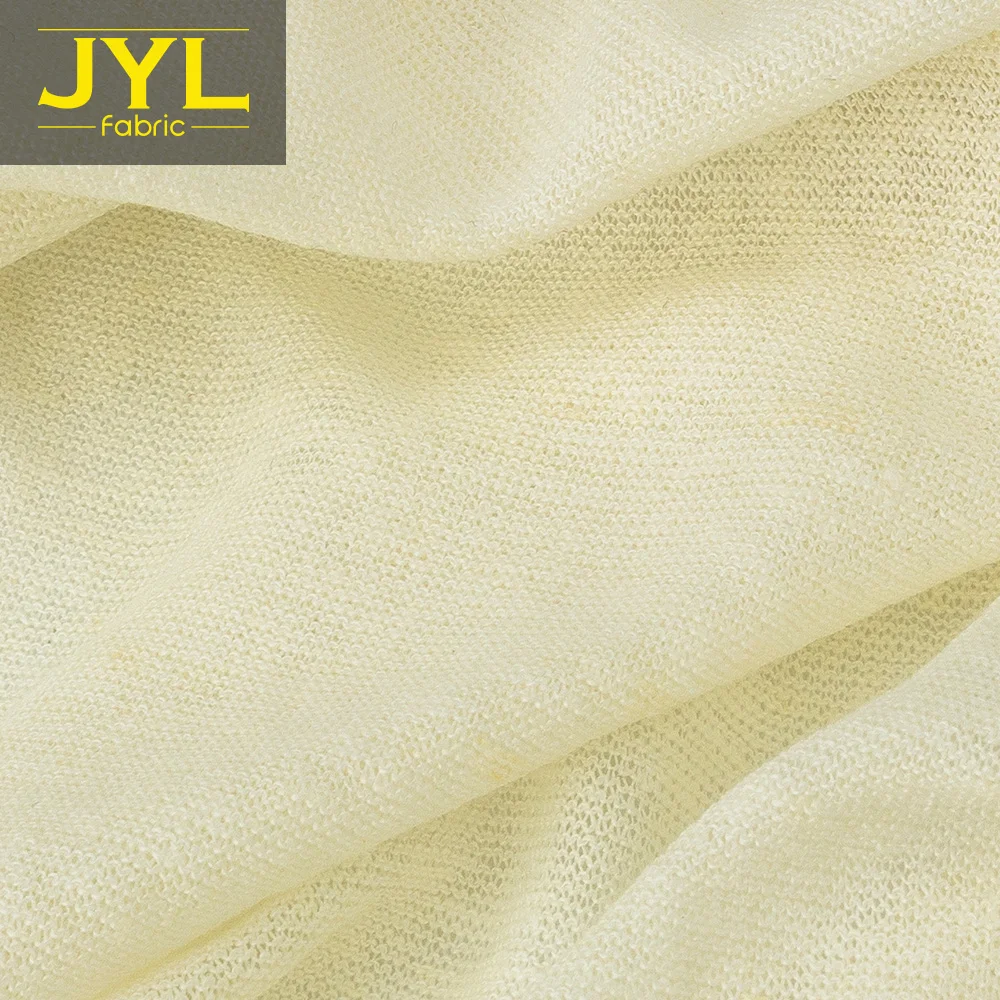 JYL 85% linen 15% polyamide fabric 804# sample/colors swatch or fabric