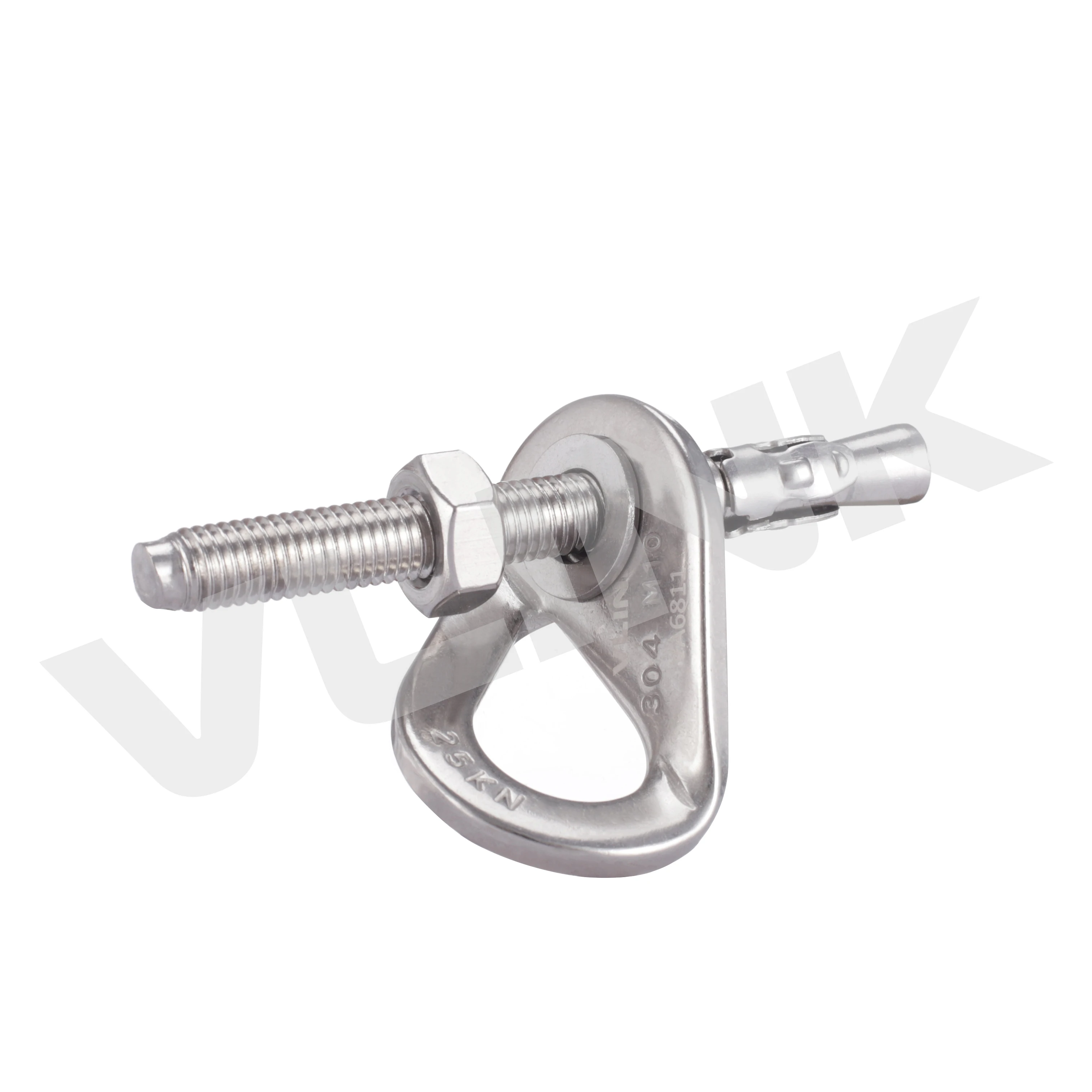 High Corrosion Resistance 304 Stainless Steel 25KN Rock Climbing Anchor with Expansion Bolt