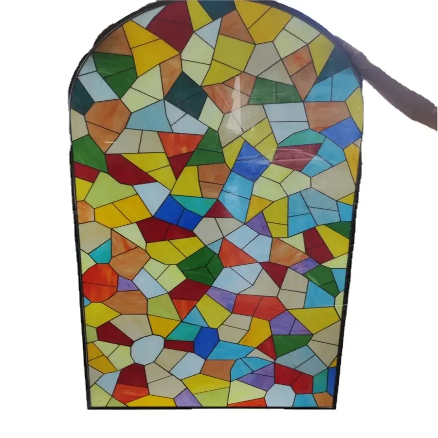 Home Church Stained Decorative Customized Glass Tiffany Safety Exquisite Beautiful Glass