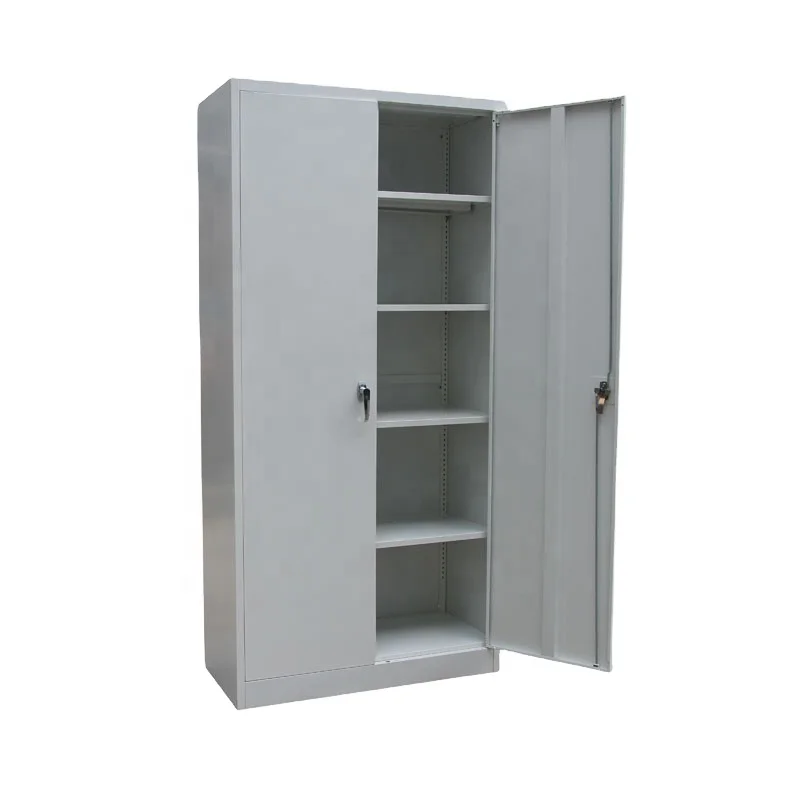 5 layer storage cupboard metal rolling file cabinet 2 doors storage cabinet library furniture
