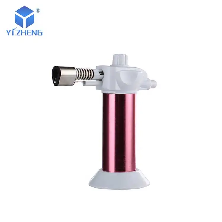 Portable Custom Logo Windproof Kitchen Micro Jet Torch Lighter Gun For Smoking