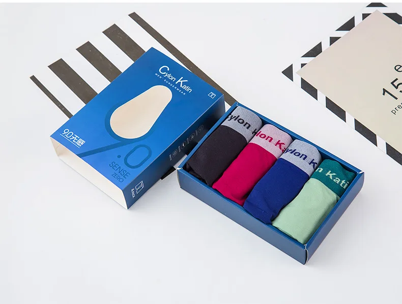 Хит продаж, оптовая продажа, спортивные тянущиеся бесшовные мужские боксеры, нижнее белье от производителя