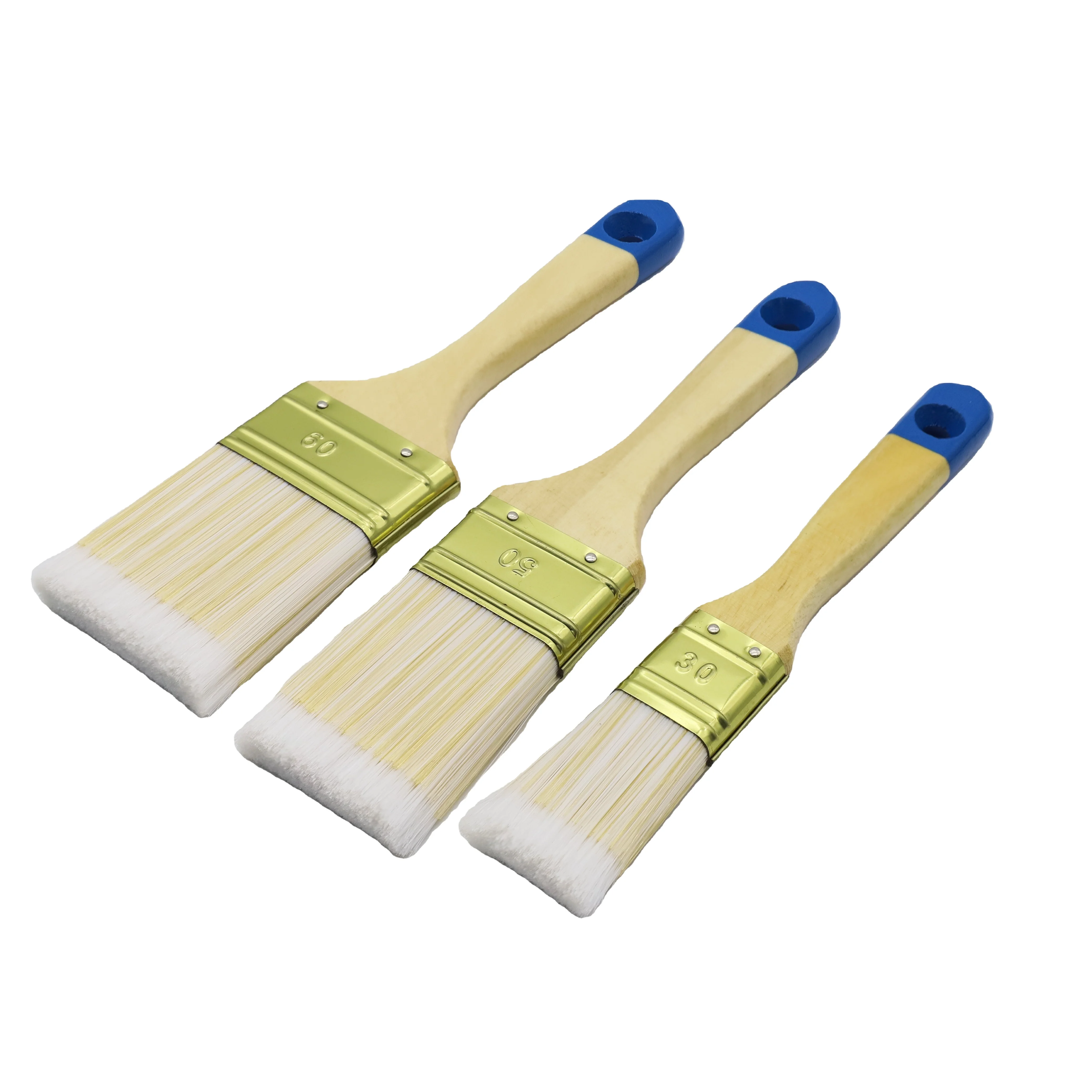 Chinese Promotional Wholesale Factory Sale Paintbrush Flat Painting Brush Set Paint Brushes for Wall