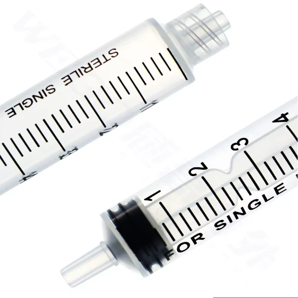 CE/ISO Certified Plastic Medical Disposable Luer Lock Needles Injection Syringe With Needle 1ml 3ml 5ml 10ml 20ml 60ml 100ml