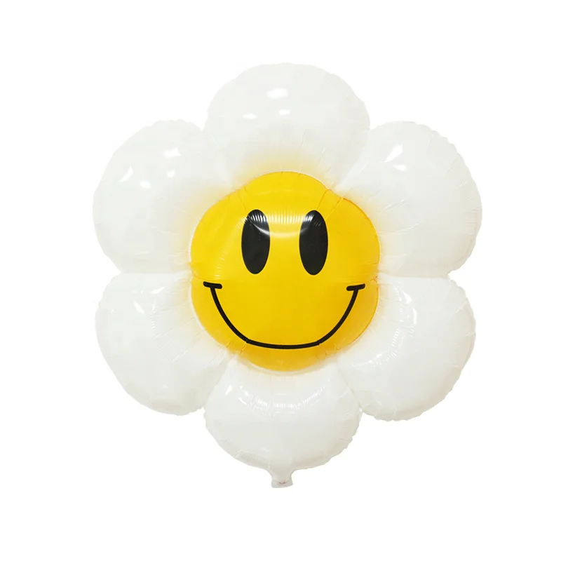BONA new advertising helium to inflate decoration flowers balloon filling air sunflower balloons