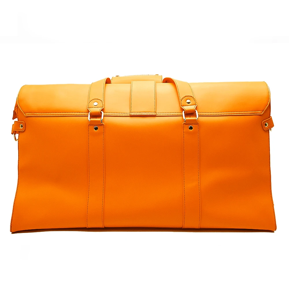 Factory Customized PU leather Travel Bag Outdoor Waterproof Weekend Sports Gym Duffel Bag