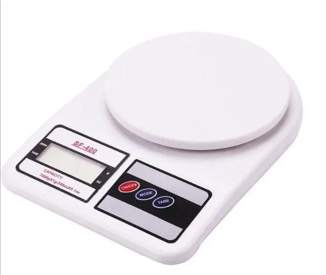 Portable  Food Kitchen Scale Electronic Weighing, Digital SF-400 Kitchen Scale 10Kg-1g