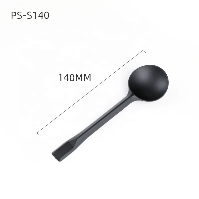 2.3g 14cm Medium Duty Colorful Disposable  Plastic dessert Spoon Food Grade PS Frozen Yogurt Ice Cream  spoons