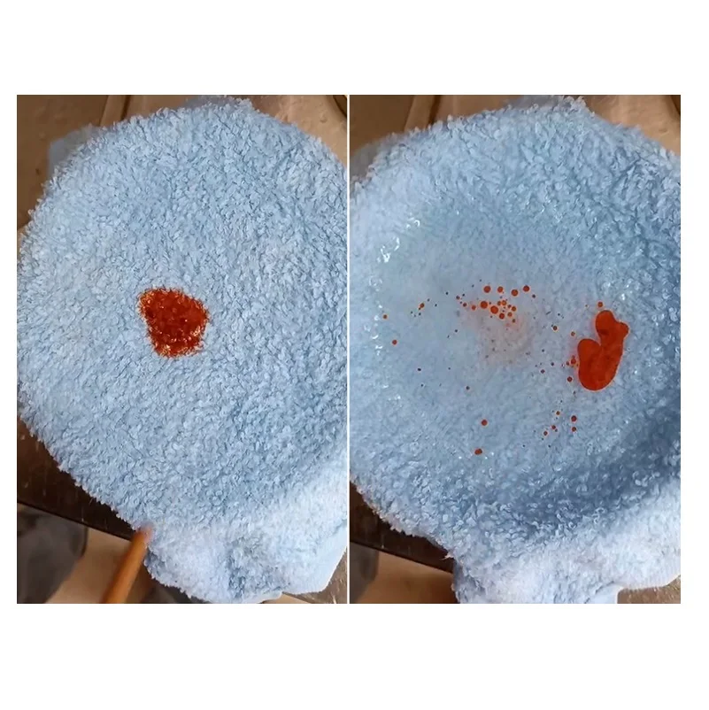 Custom Packaging Multipurpose Microfiber Wood Bamboo Fiber Non Oily Kitchen Dish Rags No Detergent Magic Cleaning Dish  Cloth