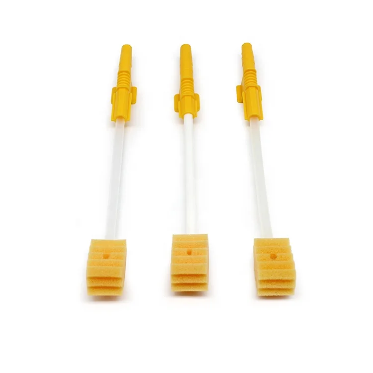 Medical disposable surgical oral suction tube sponge stick toothbrush factory price