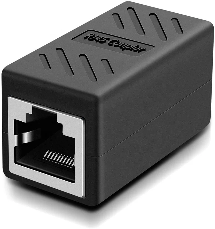 RJ45 муфта Ethernet встроенный разъем пробки для Cat5 Cat5e Cat6e Cat7
