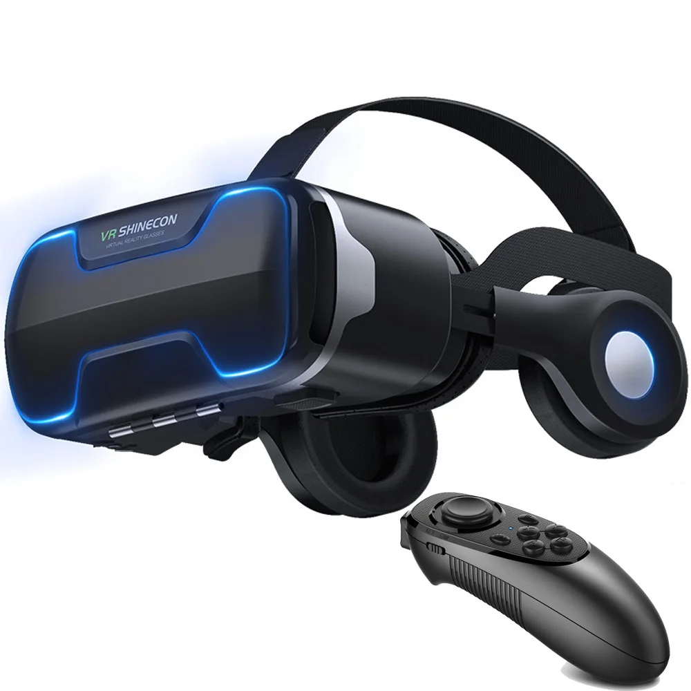 Virtual Reality 3d Headset Vr Glasses With Earphone Headphone VR