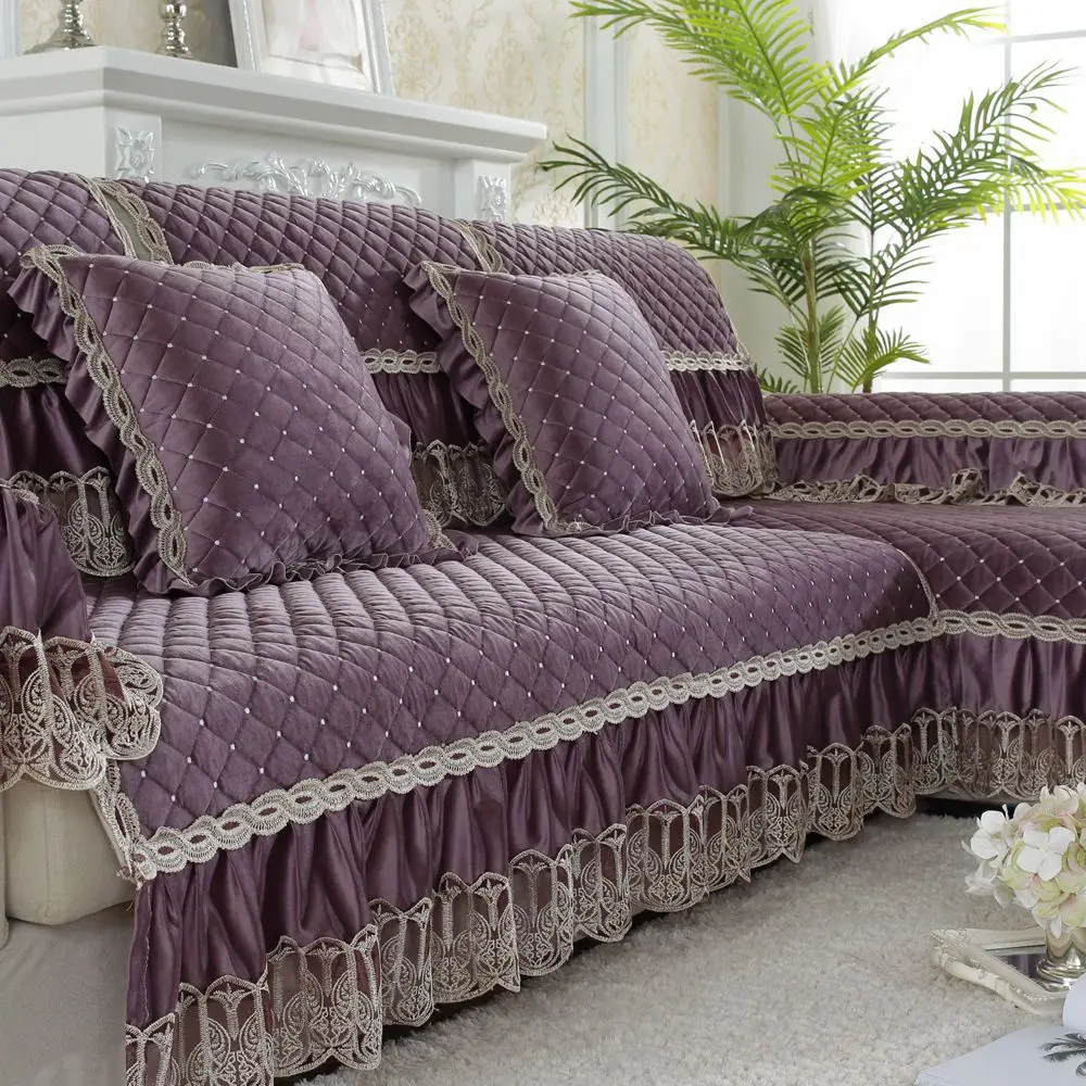 Best Price high density polyester  upholstery velvet sofa cover quilted fabric