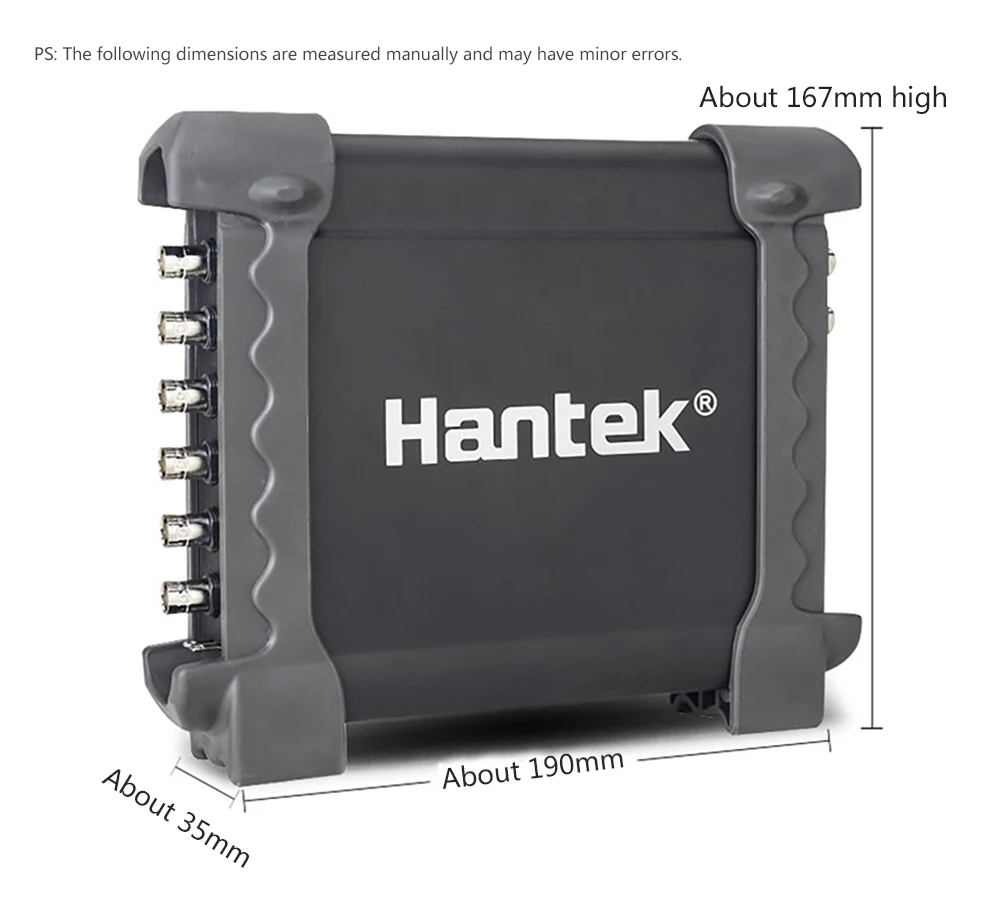 Hantek 1008C 8 каналов программируемый генератор 1008C автомобильной осциллограф цифровой Multime PC хранения Osciloscopio USB