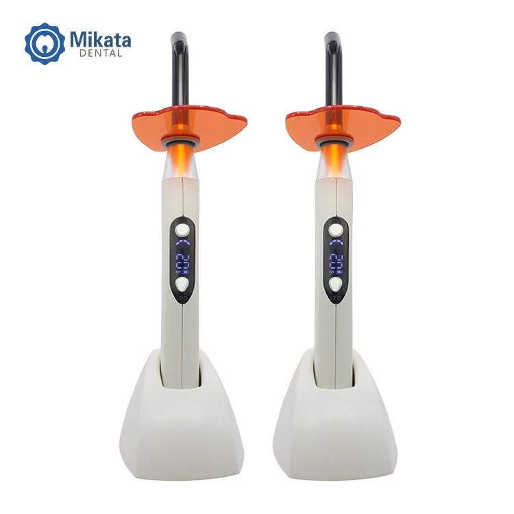 Super Cost-Effective Wireless LED Dental Curing Light Plastic Dental Lamp for Filler Hardening Power Source Electricity