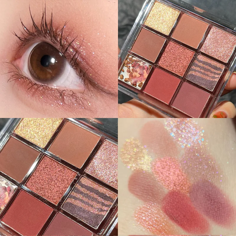 High Pigment Private Label 40 Colors Retro Eyeshadow Palette Eye Shadow Makeup Cosmetics