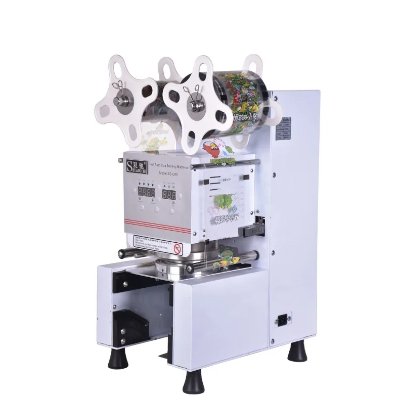 Fully Automatic Cup Sealing Machine plastic cup making machine Drinking water cup filling sealing machine SC-Q70
