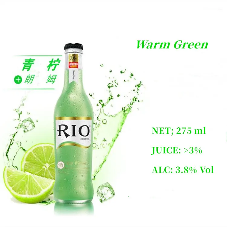 Green Lemon Rum Cocktails