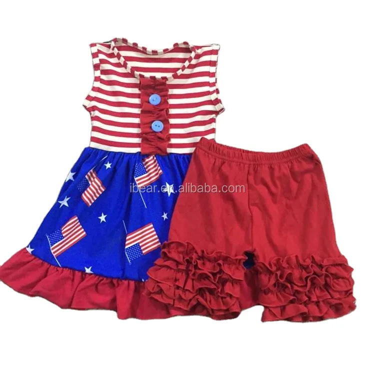 Wholesale Persnickety Ruffles Girl Clothing For Toddler Girl Holiday Clothing Sets For Baby Ruffles Clothing Sets