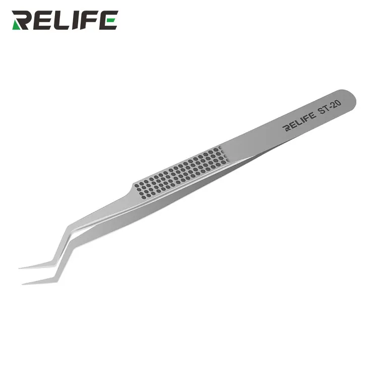 Оптовая продажа прецизионный Пинцет RELIFE ST-20 для размещения чипов инструментов ремонта мобильных телефонов