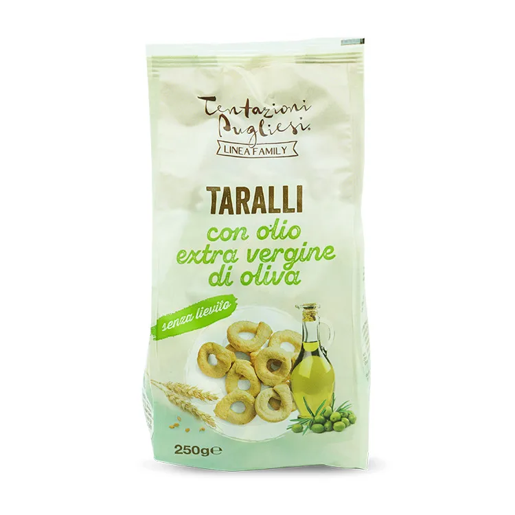 
Extra Virgin Olive Oil Taralli Baked Grain Snacks 