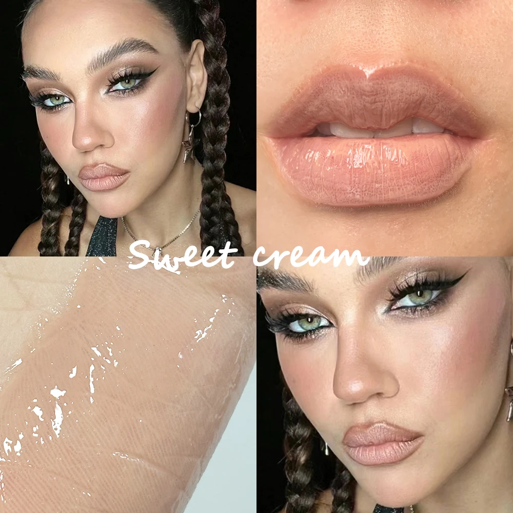 Wholesale Color Changing Lip Oil Pigmented Magic Moisturizing Flavouring Fruit Clear Vegan Shimmer Lipgloss Lip Plumper Gloss