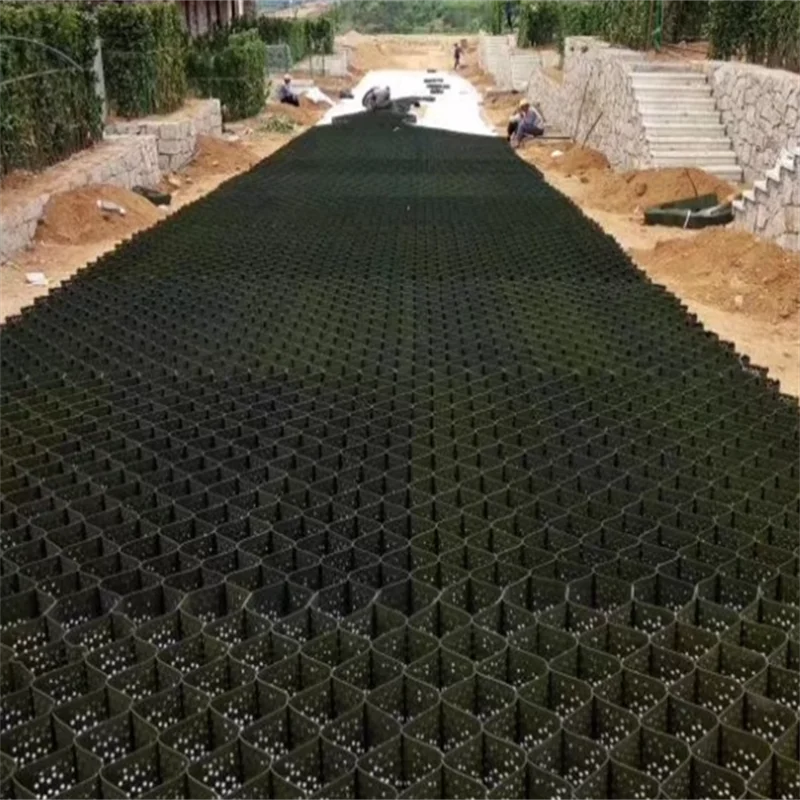 Erosion Control Smooth and Textured plastic high quality Hdpe Geocell honeycomb Gravel Stabilizer Grid Geo cell