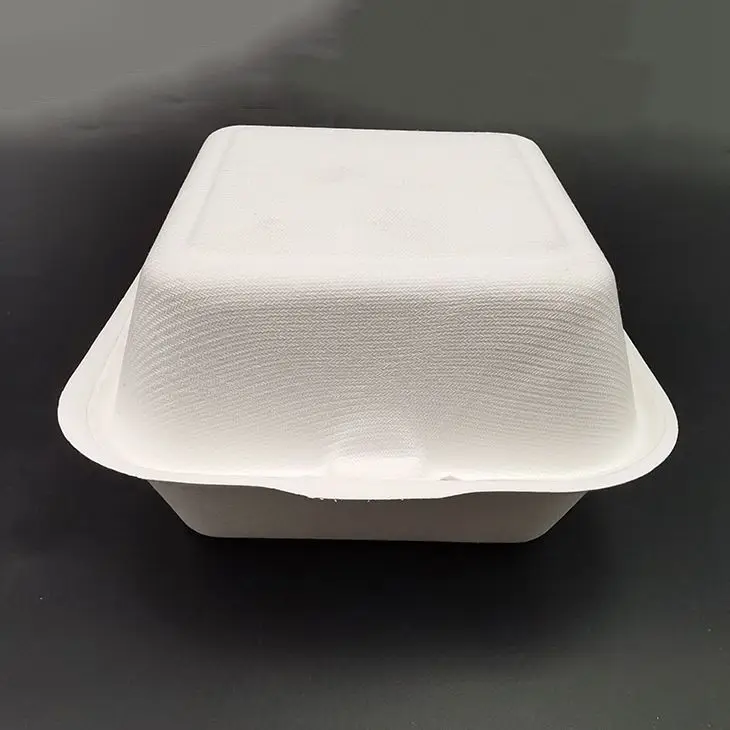 Kingwin Biodegradable Microwave Disposable Thermoformed Pp Meal Prep Container Bento Lunch Catering Clamshell Food Takeaway Box