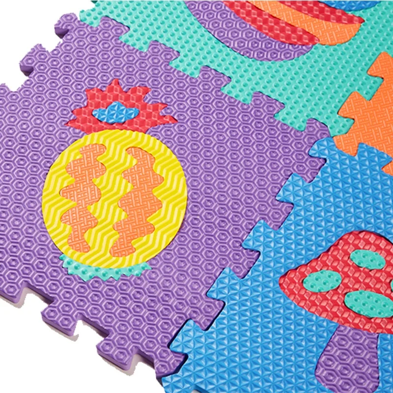 Bestseller Eco Friendly large kids floor mat with interlocking Jigsaw Puzzle babies toys and games EVA MAT
