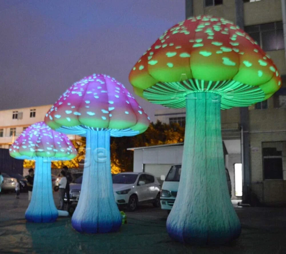 ANGE Inflatable Mushroom Lighting Decor Inflatables Giant Custom inflatable Mushroom