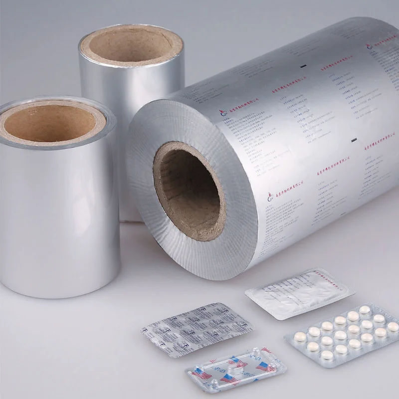 Middle East Hot Selling OP/ALU/VC Pharmaceutical Packing Foil PTP Blister Packing