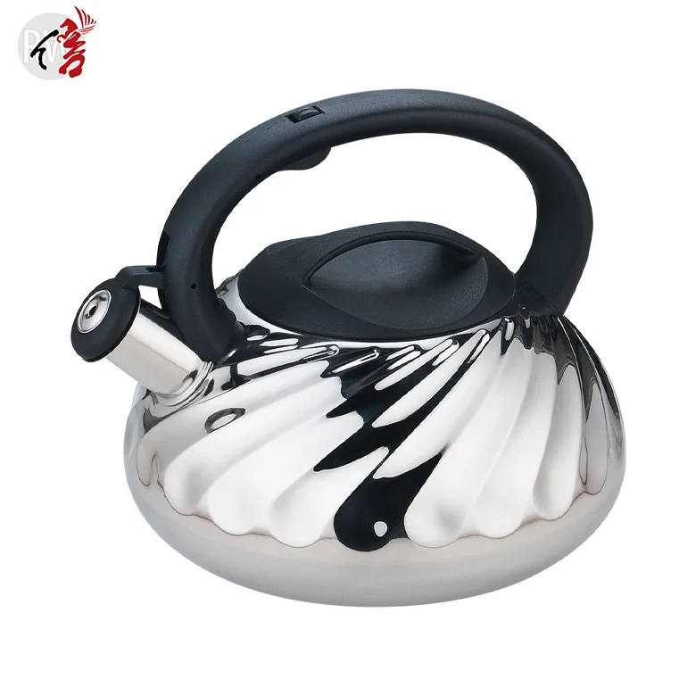 Realwin kitchen home stove top appliances kettle teapot stainless steel whistling kettles