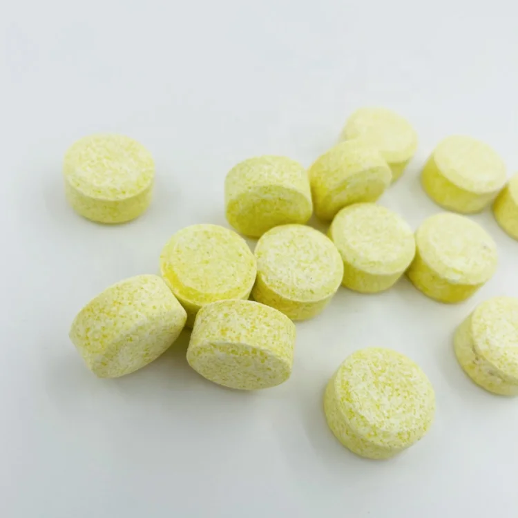 Household Multipurpose  Spray floor cleaner Tablets Lemon Fragrant Detergent Tablets