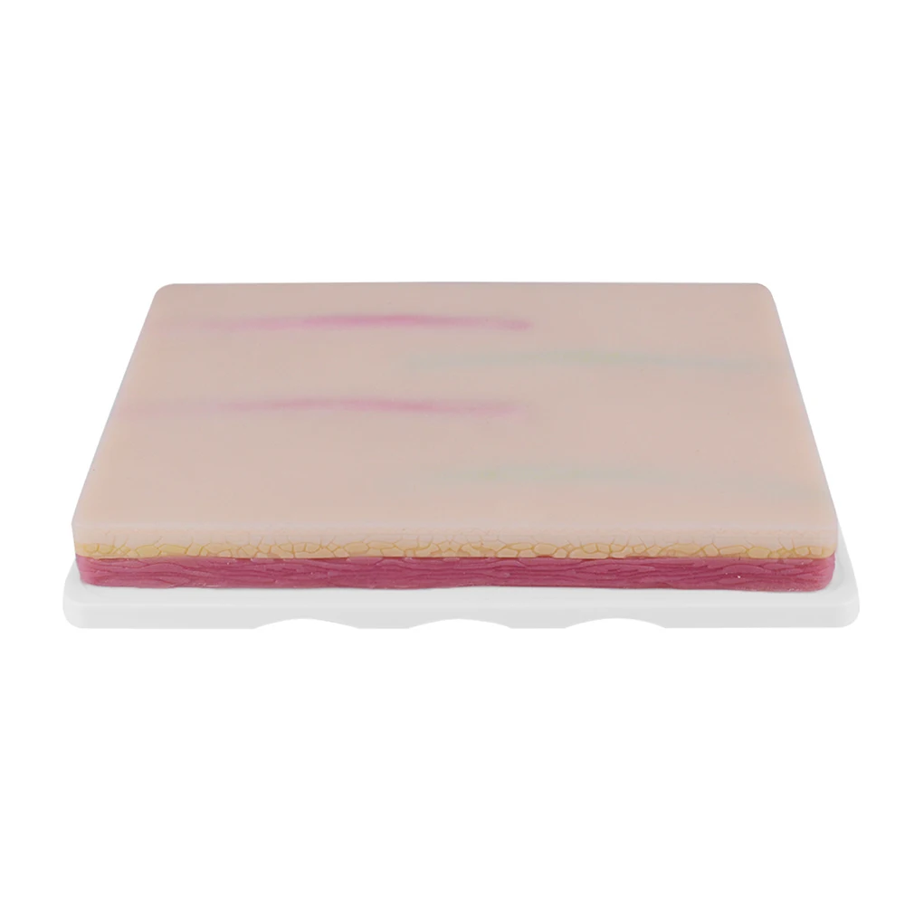 Surgical Suture Leather Silicone Model Instrument Kit Exercise Tool Intravenous Puncture Module Suture Pad