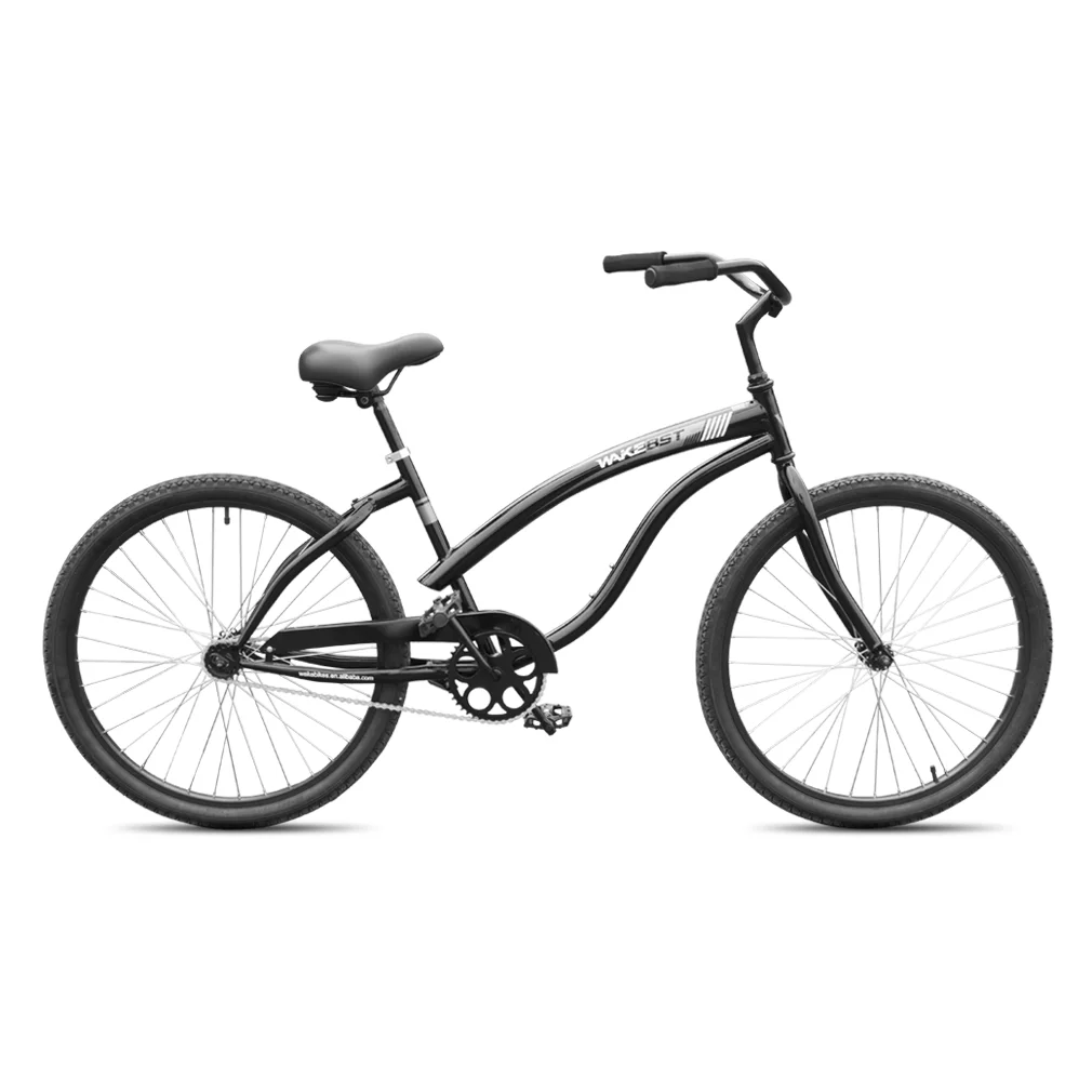 Beach Cruiser Bike for Men and Women,26-Inch Wheels Comfort Cruiser Bicycle,WAKE bike