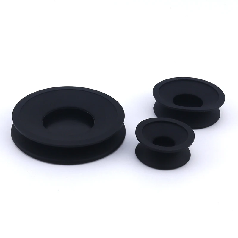 3 Sizes/Set Silicone Cover For 35mm 47mm 72mm Water Bottle Glass Bottle Silicone Sleeve Cover Cap Clean Tool Accessories
