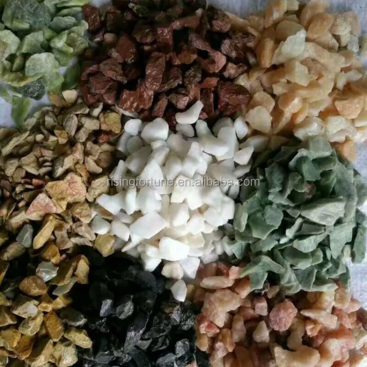 Landscaping gravel stone rocks